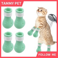 New Multi-purpose Cat Foot Wash Cover Anti-Scratch Shoes Manicure Set For Pet Shower Cat Claw Paw Co
