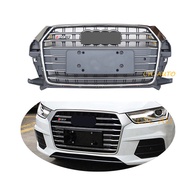 Q3 Upgrade SQ3 Front Grille Car Accessories Bumper Grill For Audi Q3 SQ3 body kit 2016 2017 2018