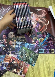 (+post) Bộ 10q Truyện tranh Chúa tể bóng tối T1-10 kèm phụ kiện và poster