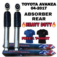 TOYOTA AVANZA 05-2018 ABSORBER REAR GAS HEAVY DUTY NEW ORIGINAL QHUK HIGHT QUALITY SUSPENSION