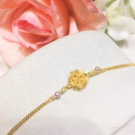 Gold Bracelet Gold 9999 Blossoming Happy G 51