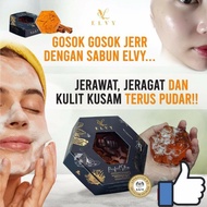 Sabun  elvy  original   - sabun hilangkan jerawat  , jeragat dan   mencerahkan kulit  ( seketul )