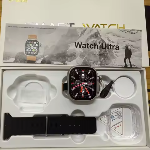 DW100 Pro + 5G Android Smartwatch Touch ID Smart Watch With Rotary Camera 2.29inch Amoled Screen GPS