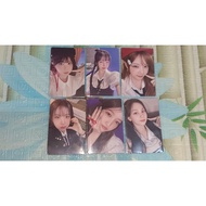 Photocard gfriend season of memories official sinb sowon yuju eunha yerin umji