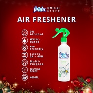 Frida 48H Air Freshener Jasmine [460ml] 0% Alcohol Pet-Friendly Tahan Lama Multipurpose Water-base