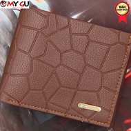 Elegant men's leather wallet, waterproof PU leather BV07C