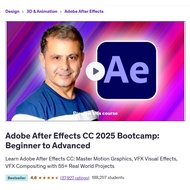 Motion Video Course - Adobe After Effects CC 2025 Bootcamp: Beginner to Advanced  | Learn After Effe