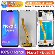 Nova 3 display frame for Huawei Nova 3i INE-LX1 LCD display touch digitizer