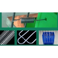 Pengunci & Spring Bekas Makanan Sangkar Arnab  Burung Hamster | Clip Spring Lock Door Cage for Pet R