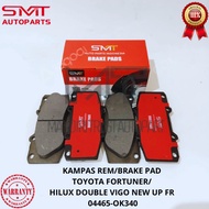 Brake Pad Front Brake Pads Toyota Fortuner 18 Hilux Double Vigo New '13-Up Fr Smt 04465-OK340 Origin