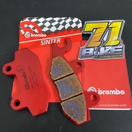 ผ้าเบรค Triumph T100 Streettwin Tiger Brembo หน้า หลัง แท้