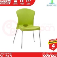 Promo Olymplast Kursi Chair Santai / Kafe / Makan Plastik Ol 212