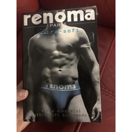 {READY STOCK} RENOMA UNDERWEAR ULTRA SOFT MICROMODAL MINI BRIEF FOR MEN ORIGINAL (3 pcs)