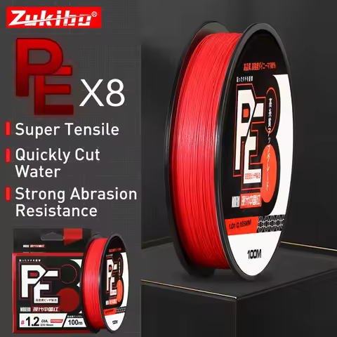 ZUKIBO Firebird 8 Strands Braided Fishing Line X8 Japan the Best Multifilament Fishing Line High Qua