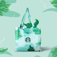 Starbucks Reusable Eco Foldable Shopping Bag Loqi