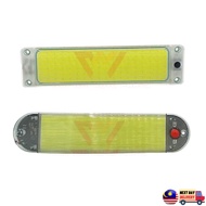 12-24V Lampu COB Car Interior Reading Room Lamp 120LED White Panel Light High Van Lori Truck Dalam K