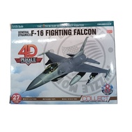 4D Puzzle model kit of the General Dynamics F-16 Fighting Falcon 1/125 Scale