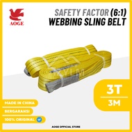 AOGE Webbing Sling Belt 3 Ton x 3 Meter