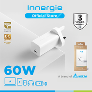 Innergie C6 60W USB-C GaN Charger Support USB PD 3.0  for USB-C Laptops / MacBook Pro Air/ iPhone 16