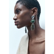 ZARA JEWEL STONE EARRINGS