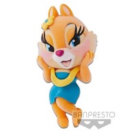 全新有盒 Fluffy Puffy Disney Chip ‘n Dale Clarice mini figure