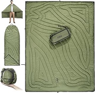 1TG Tactical Outdoor Camping Blanket, 4-in-1 Travel Blanket, Ultralight, 20D Nylon, Sleeping Bag, Ca