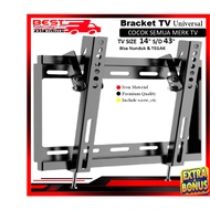Universal 14" to 43" LCD & PC Monitor LED TV Bracket 43 42 40 32 24 21 17 14 inch 100% IRON