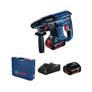 Global House BOSCH สว่านโรตารี่ไร้สาย Brushless 18V รุ่น GBH180-Li พร้อมแบตเตอรี่ 4.0Ah 2ก้อน รับประ