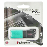 Kingston 金士頓 USB 3.2 隨身碟 活動帽蓋設計 DTXM 綠色  256GB  1個