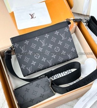 💟LV Gaston老花信封包 #全實拍 100%new，Louis Vuitton斜孭袋 手拿包 單肩包 Envelope bag，Crossbody bag, Shoulder bag 免運費 包