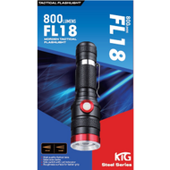 KTG - FL18 LED USB充電鋁合金手電筒 香港行貨