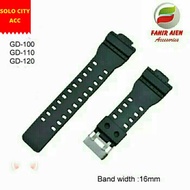 STRAP CASIO G-SHOCK GD-100 GD-110 GD-120 GD 100 110 120 RUBBER STRAP WATCHTALI