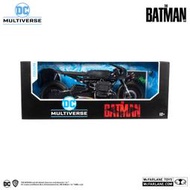 全新現貨 麥法蘭 DC Multiverse 蝙蝠機車 蝙蝠車 蝙蝠俠 BATMAN 羅伯派丁森 電影 超商付款免訂金