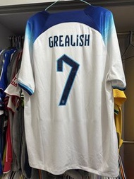 英格蘭 基亞利殊 Grealish 球衣 波衫 2022 世界盃
