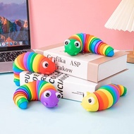 Brand New TikTok Same Style Variety Decompression Toys Educational Toys Snail Snot Worm Caterpillar 