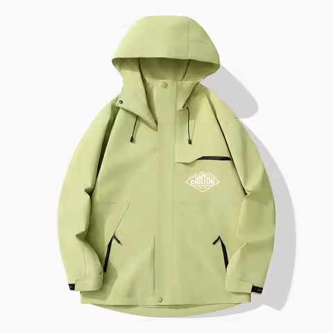 DANTON Men's Jacket - Large Size Spring/Summer Standing Collar Zipper Outdoor Coat - Top Baseball Ja