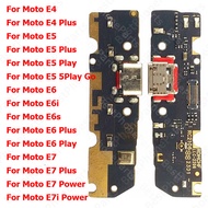 Charging Port For Motorola Moto E7 E7i Power E6 E6i E6s E5 Play Go E4 Plus Charge Board Usb Connecto