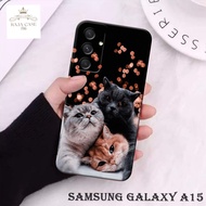 HP Samsung Galaxy A15 4G Case Latest 5G/ - Rajacase - Samsung A15 4G cellphone casing - Cats Softcas