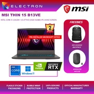 MSI Thin 15 B13VE-3216 15.6'' FHD Cosmos Gray ( i5-13420H, 8GB, 512GB SSD, RTX4050 6GB, W11, HS )