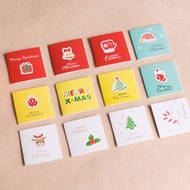 [SG Seller] - 12pcs/set Mini Christmas gift Card with Envelope
