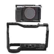 Camera Cage Stabilizer Rig  1/4in 3/8in Threads for A7CII A7CR A7C2