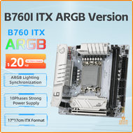 [wwud] ERYING ITX B760i Gaming Motherboard ARGB LGA 1700 Support Core 12/13th i9/i7/i5/i3/Pentium Du