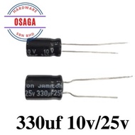 330uf 10V/25V Aluminum Electrolytic capacitor