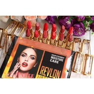 24 pcs Lip gloss Matte Lip Gloss 24 Hours Lip revlon longlasting - Lipstik padat