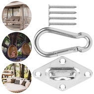 Non‑Rusting Carabiner Clip  Hammock Hook 304 Stainless Steel for Outdoor Hoisting Aerial Work Fire R