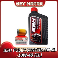 BSH BOON SIEW HONDA MINYAK HITAM OIL LUBRICANTS FULLY SYNTHETIC 10W40 EX5 RS150 RSX150 WINNER 4T OIL