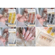 Iron 6 squares silver gold black rose