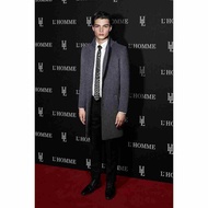 Men's mid-length gray-blue evening gown G773 LHOMME