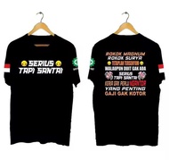 KAOS TSHIRT KATA KATA SERIUS TAPI SANTAI ROKOK MAGNUM ROKOK SURYA TETAP TERSENYUM WALAU DUIT GAK ADA