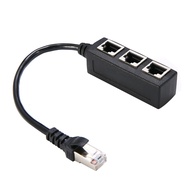 for RJ45 Ethernet Cable Splitter Network Adapter Ethernet Splitter 1 to 3 Cable